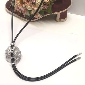 Twisted Ball Wearable Art Necklace Hand Crafted by Marjory Warren One of a kind!